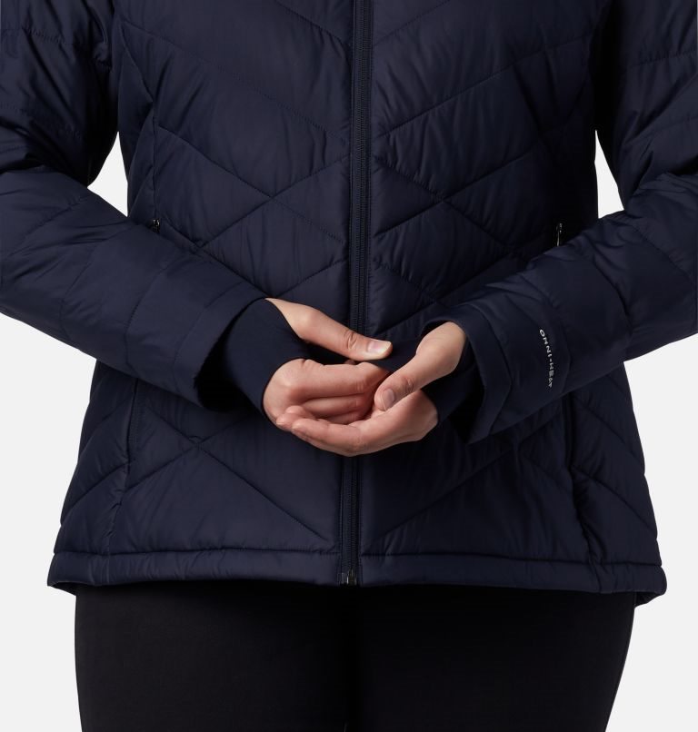 Women's Columbia Heavenly Jackets Navy | Plus Size CA-D5083